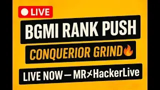 🎯 BGMI LIVE &ndash; MRメHackerLive | Full Gyro + 4 Finger Domination