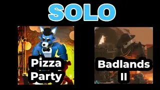 tower defense simulator pizza party + Badlands 2 ( solo) 