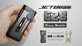 JETBeam E28 Beam Matrix | 8-in-1 flashlight