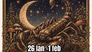 Scorpion :26 ian–1 feb Controlează-ți reacțiile pentru a evita greșelile 🫢