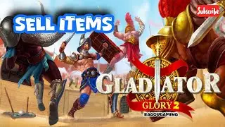 How to sell Items in Gladiator Glory 2