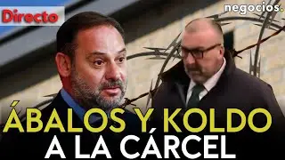 DIRECTO: TORMENTA POLÍTICA EN ESPAÑA: VISTA DE LA CÁRCEL DE SOTO DEL REAL A ESPERA DE ÁBALOS Y KOLDO