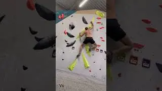 Slab V6 in Hangar Ostrava #bouldering #climbing #czech #gym #lasportiva #boulder #workout #v6