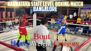 #3,Second And final Match Karnataka State Level Boxing Match 2022.. Heavy Weight Category