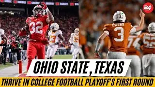 Ohio State, Texas Thrive in College Football Playoff's First Round; SMU and Indiana Struggle