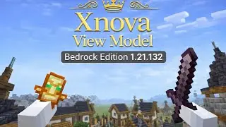 EL mejor VIEW MODEL para minecraft Bedrock 1.21!!! 