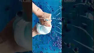 Add charms to my crystal slime! #slime #tiktok #slimeslimeofficial #asmr #instagram #1000subscriber
