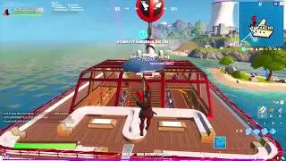Dance at Deadpool's Yacht Party - Fortnite Challenge