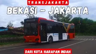 Trip BRT Transjakarta #134❗ BEKASI ke JAKARTA Naik Koridor 2B Terbaru Hanya 3rb