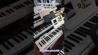 Elektro Pianolar 88 klaviş tam oktava