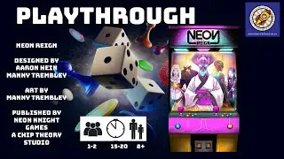 Neon Reign Solo Playthrough