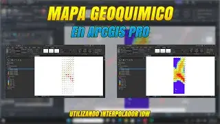 Como crear un MAPA GEOQUIMICO en ArcGIS PRO// Super Fácil // IDW