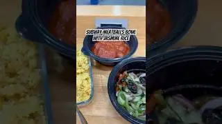 How to Make a Subway Meatball bowl with Jasmines Rice.