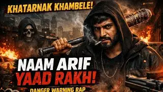 Naam Yaad Rakh | Real Street Warning Rap 😈 @Arifkiroast #rap #entertainment #attitude #boy #song 