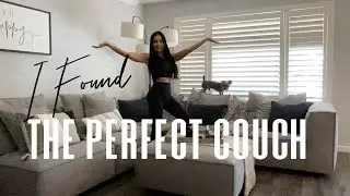 ARHAUS COBURN PIT SECTIONAL HONEST REVIEW | THE PERFECT COUCH | LIVING ROOM REFRESH