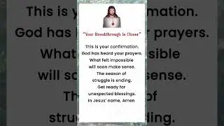 &ldquo;Your Breakthrough Is Closer&rdquo; #quotes #eveningprayer #prayerandpurpose