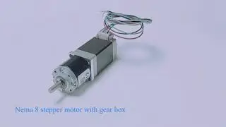 Nema 8 stepper motor with gearbox
