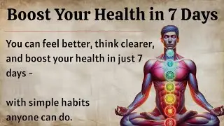 Boost Your Health in 7 Days || Graded Reader || Improve Your English Fluency ✅️ 