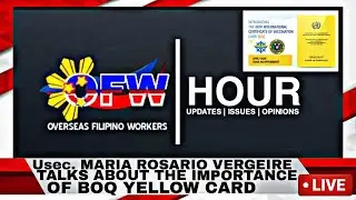 OFW Hour [] BOQ VACCINATION CERT. OR YELLOW CARD [LS - 003]