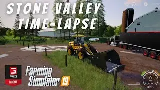 Stone Valley - Throwback - Farming Simulator Time-lapse - Mucking out the animals #farming #fs19