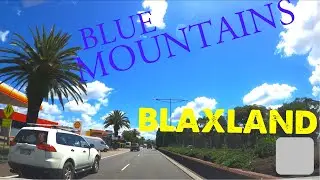 BLAXLAND NSW Blue Mountains Australia 2021 Main street and town centre