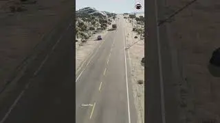 Реалистичные автомобильные аварии на шоссе 🚗💥 #realisticcarcrashes #carcrashes #beamngdrive
