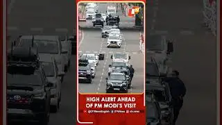Security Tightened in Odisha Ahead of PM's Arrival, Carcade Drill Conducted