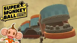 Is This A Robotic Dinosaur?!  Super Monkey Ball Banana Blitz HD Nintendo Switch Part 4
