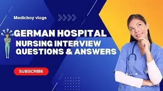 German nursing interview questions and answers|Tamil|Medic boy
