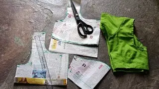 Blouse cutting in Telugu for beginners 👍 Tailoring