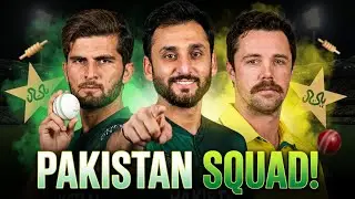 Pakistan T20 Squad Announced! Haris Rauf Out, Shaheen Back 😮