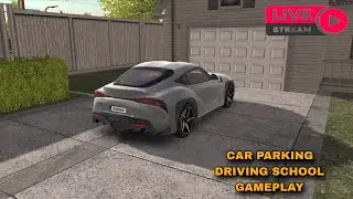 CAR PARKING DRIVING SCHOOL : GAMEPLAY LIVE STREAMING #shorts #short #ytshorts