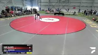 106 Lbs Round 1 (6 Team) - Jake Glaser, North Dakota Blue Vs Mac Johnson, TEAM NC B792