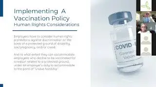 What to consider when thinking about your vaccination policy