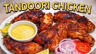 Smoky Tandoori Chicken Recipe 😋 Restaurant Style at Home 🔥