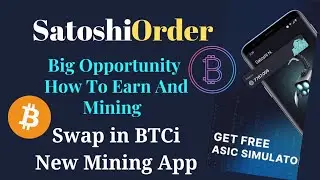Satoshi Order Mining App | Satoshi New account Create | Earn Unlimited Coin From satoshi order 💸🌍