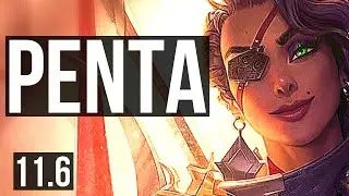 SAMIRA & Alistar vs YASUO & Thresh (ADC) | Penta, Legendary | KR Diamond | v11.6