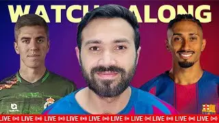 FC Barcelona vs Racing Santander WATCH ALONG | MOSTLY FCB