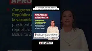 Vacan a Dina Boluarte #vacancia #dinaboluarte #congreso #congresodelperu