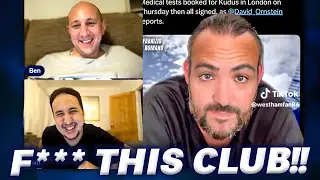 WEST HAM FANS ARE GOING INTO MELTDOWN!!!