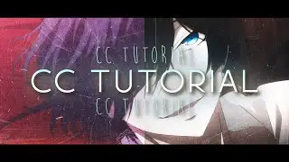 DARK BLUE/ORANGE CC // AFTER EFFECTS AMV TUTORIAL