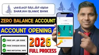 Sharjah Islamic Bank Digital Account Opening Online 2025 | Zero Balance & Monthly Profit | SIB UAE