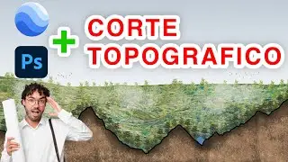 Aprende a HACER CORTES TOPOGRAFICOS con Google Earth y Photoshop