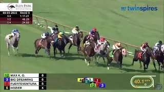 Предварительный просмотр скачек Mint Millions Turf Mile Stakes в KY Downs 2023 года &mdash; полный повтор гонки