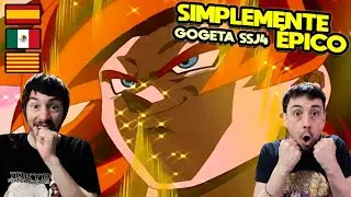 ESPAÑOLES REACCIONAN A DRAGON BALL GT LATINO 🔥GOKU Y VEGETA SE FUSIONAN EN GOGETA SSJ4🔥