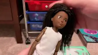 Creatable World Dolls from Mattel - doll with black braided hair review