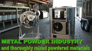 #Process #Intensification in the #Metal #Powder #Industry and thoroughly #mixed #powdered materials