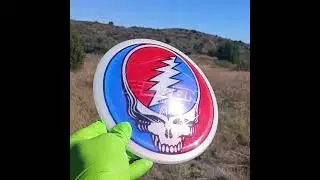 Grateful Dead Steal Your Face Lucid Sparkle Felon Disc Golf Fairway Driver from Dynamic Discs