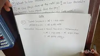 Taxation (Example 1)