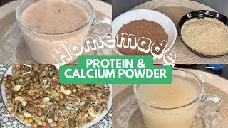 🛑 Stop Buying Supplements ! Make Protein & Calcium Powder at home in 10 minutes #proteinpowder